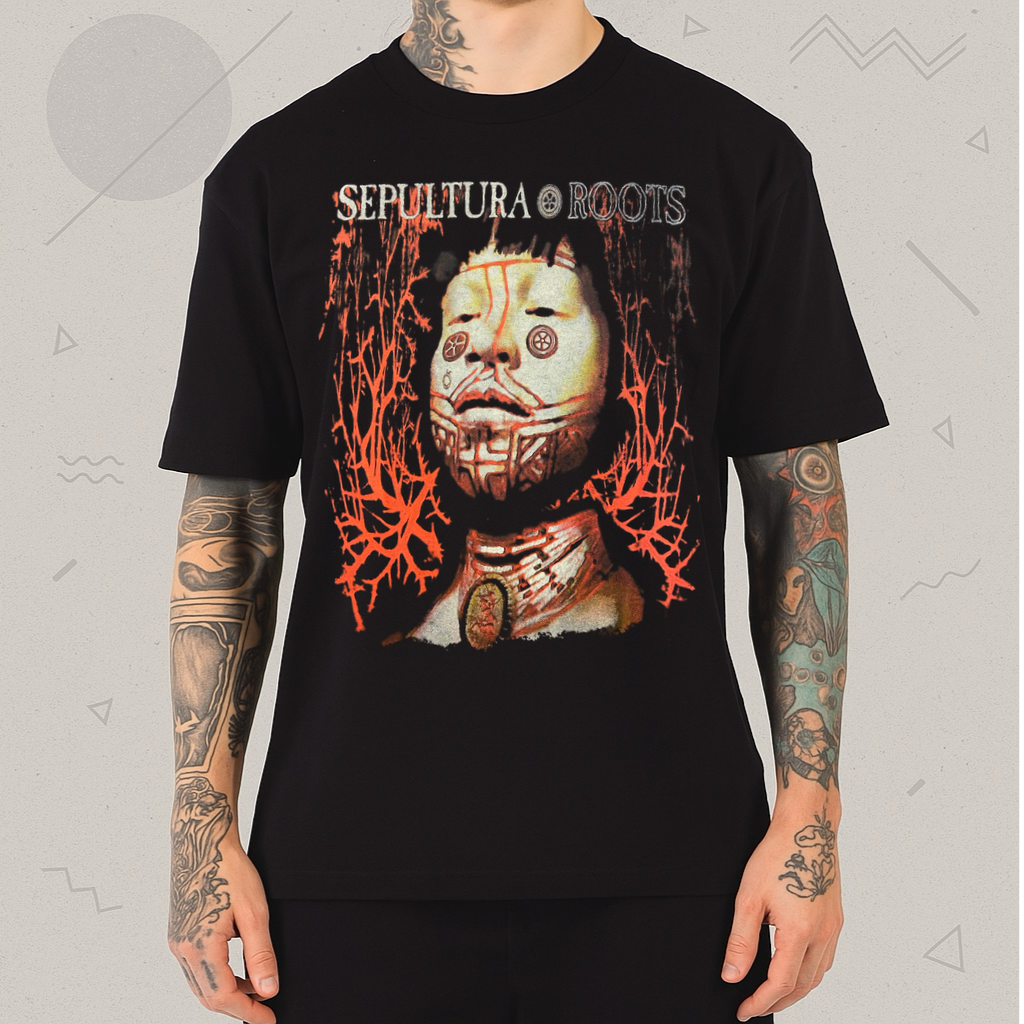 Camiseta Sepultura Roots