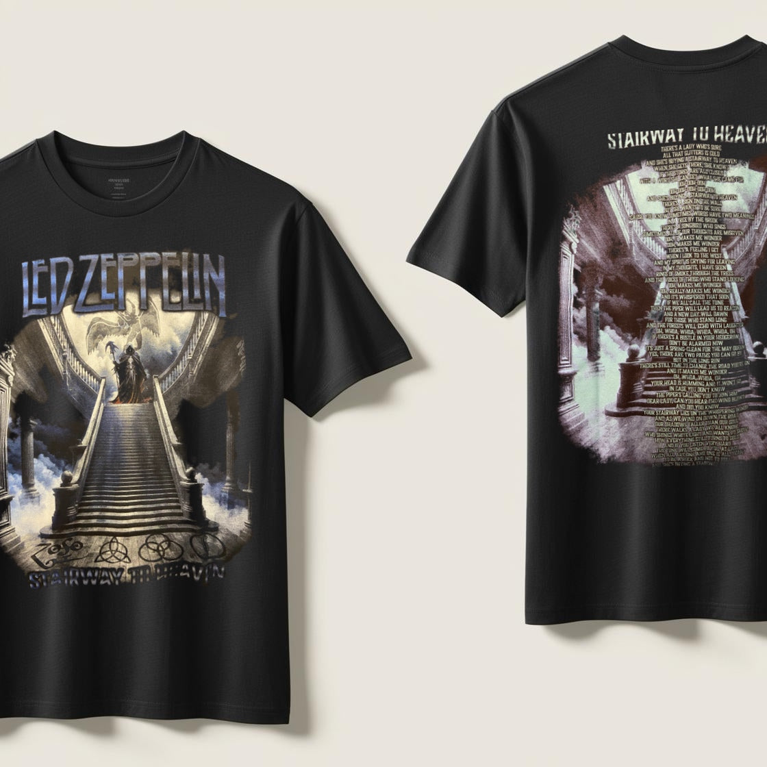 Camiseta Led Zeppelin Stairway To Heaven