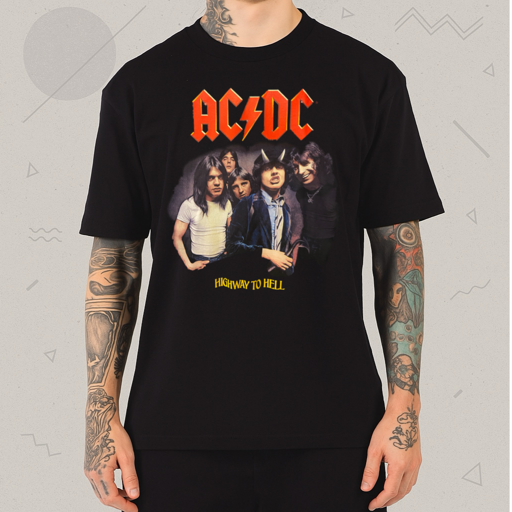 Camiseta ACDC Highway to Hell