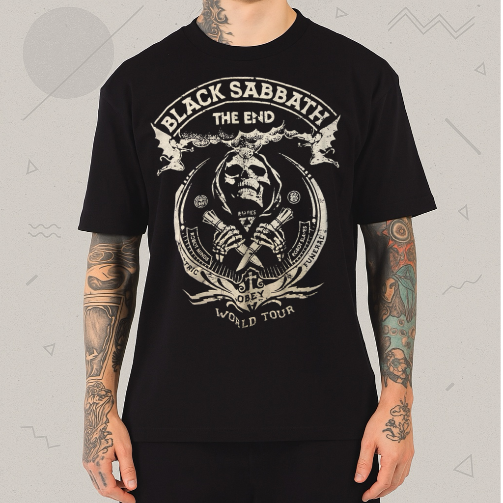 Camiseta Black Sabbath The End