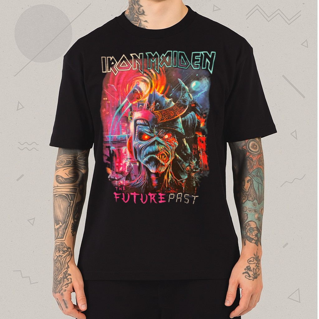 Camiseta Iron Maiden Future Past