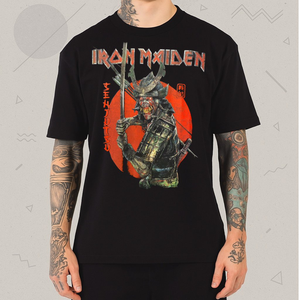 Camiseta Iron Maiden Senjutsu