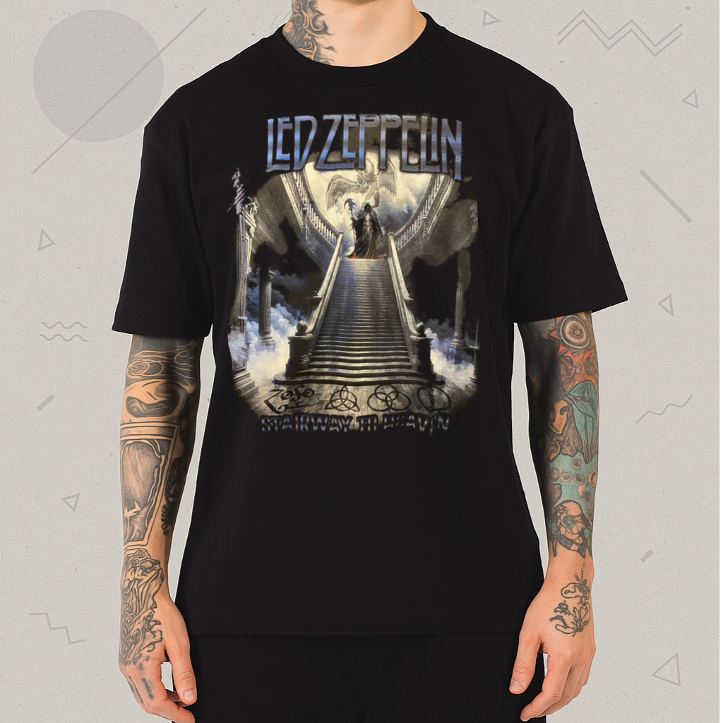 Camiseta Led Zeppelin Stairway To Heaven