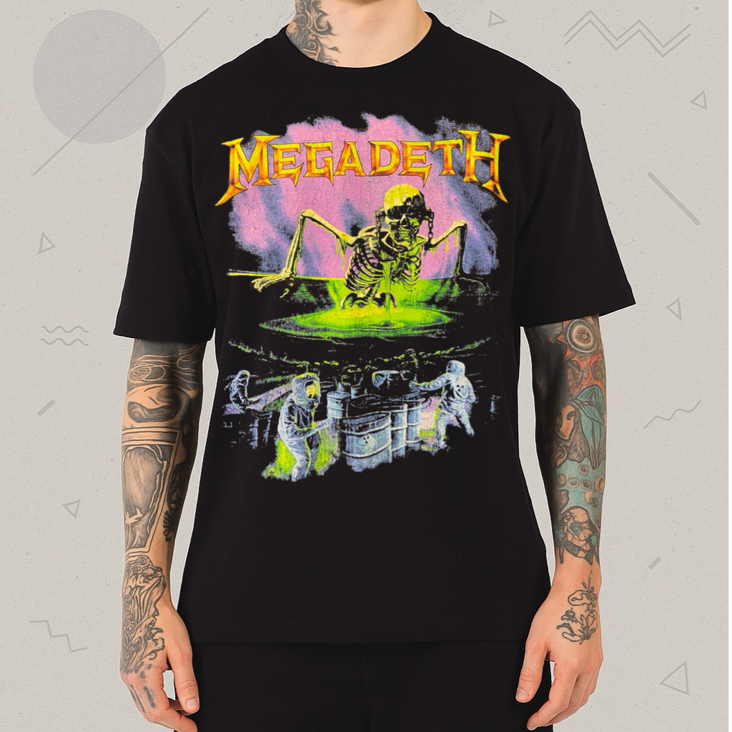 Camiseta Megadeth Contaminated