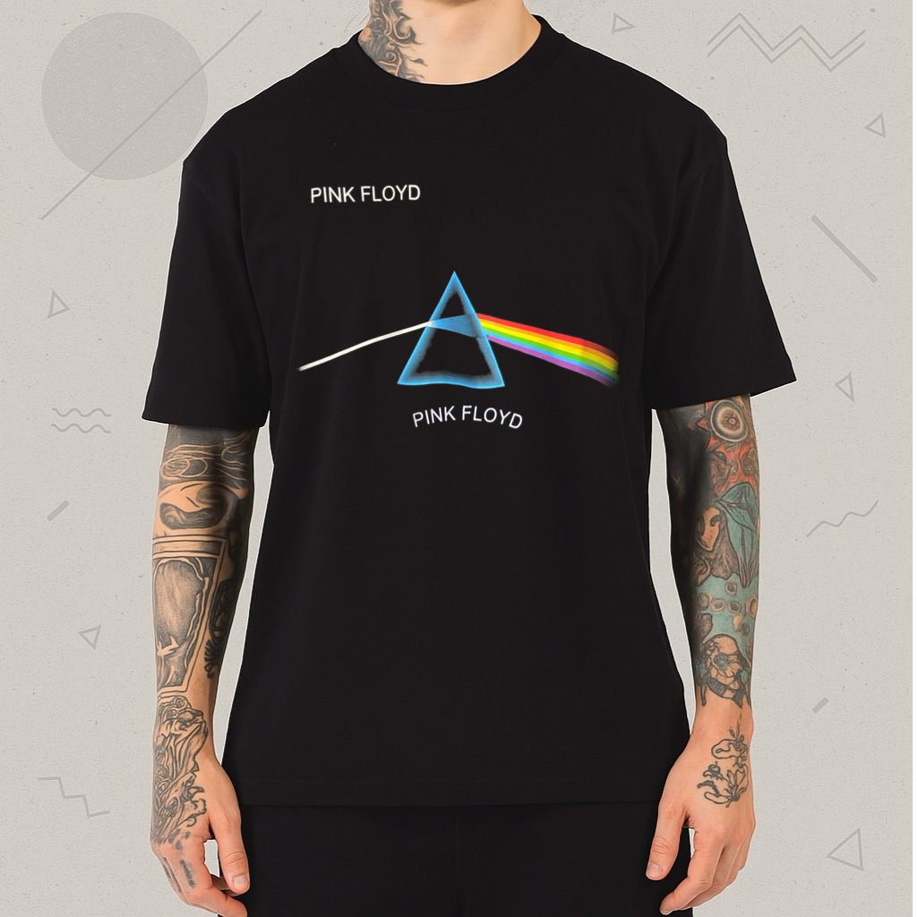 Camiseta Pink Floyd Dark Side