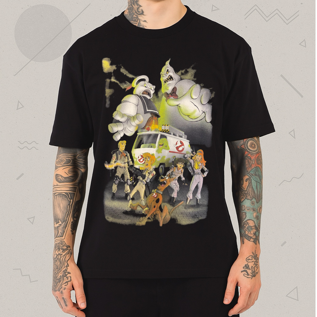 Camiseta Scooby Doo Caça Fantasma