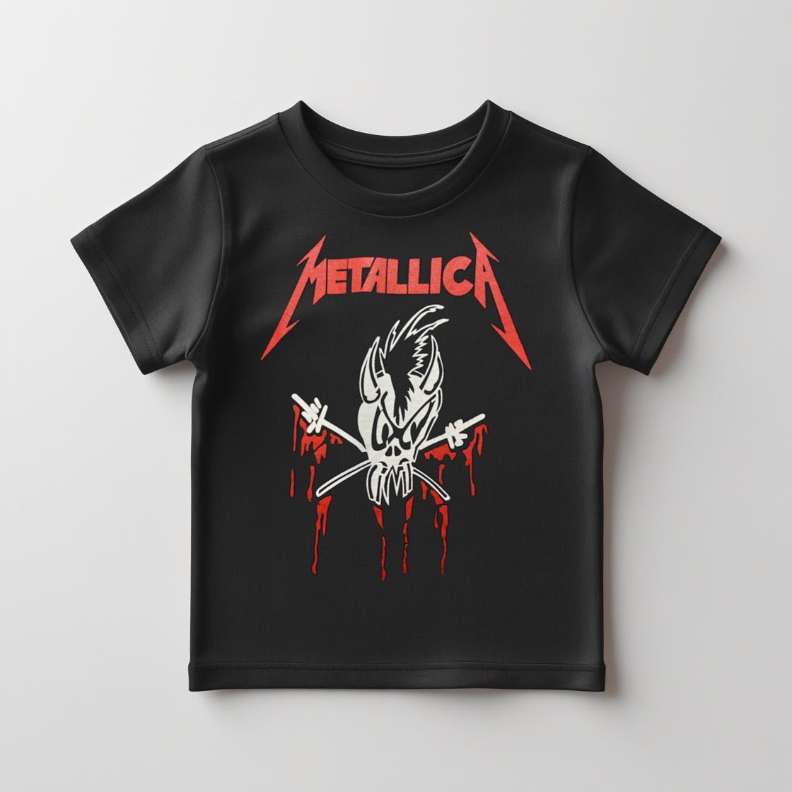 Camiseta Infantil Metallica