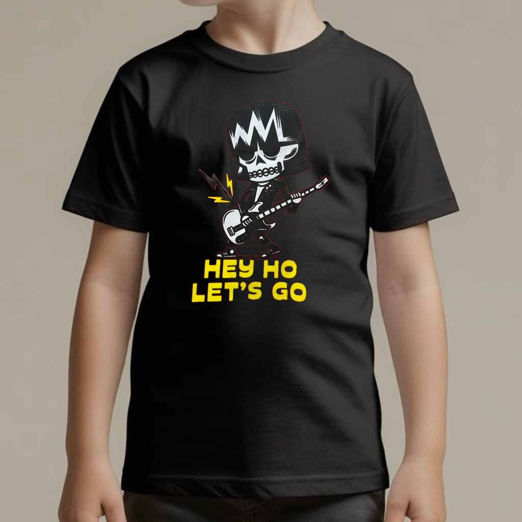 Camiseta Infantil Ramones Hey Ho