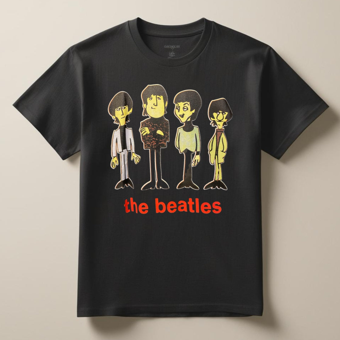 Camiseta Beatles Caricatura