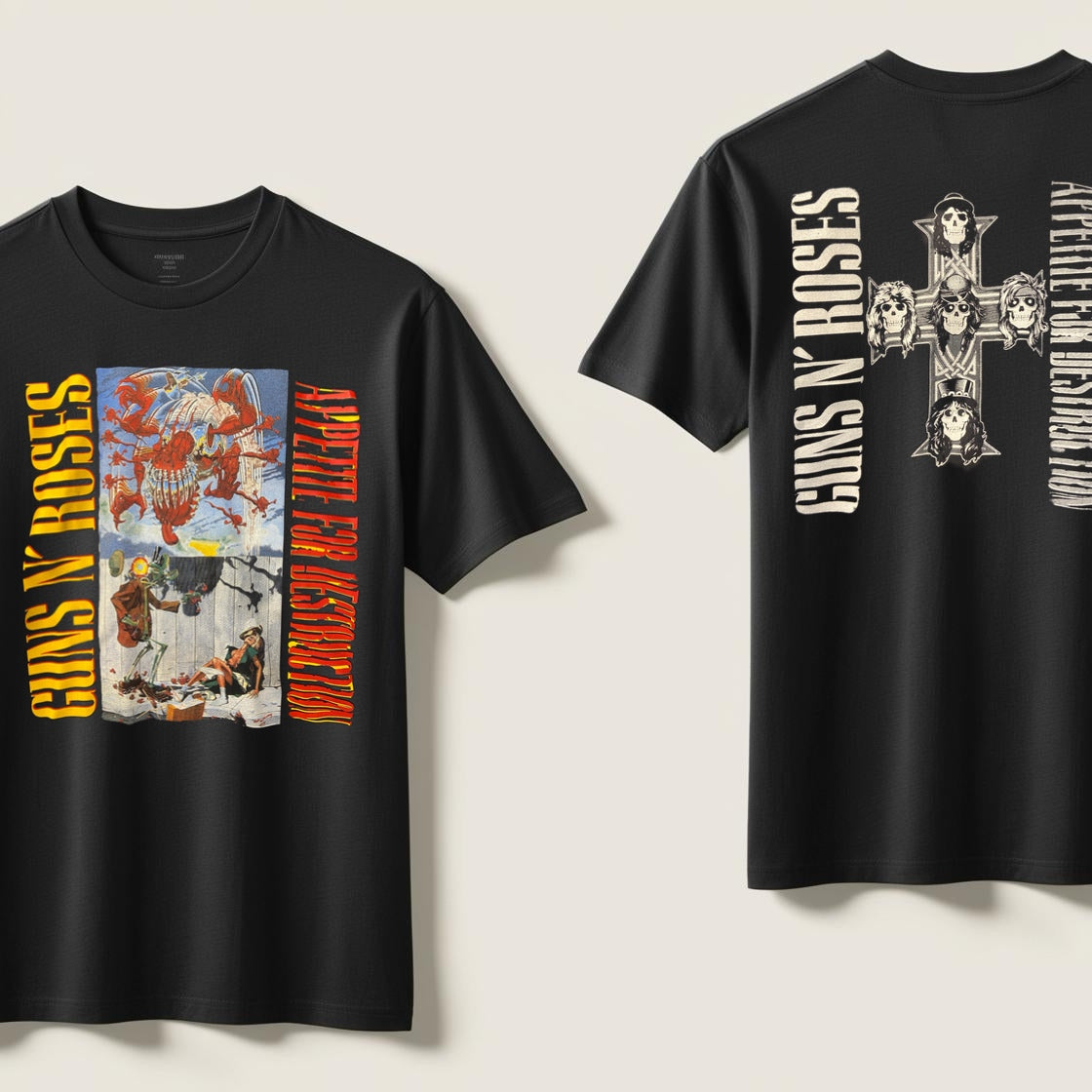 Camiseta Guns n Roses Appetite for Destruction