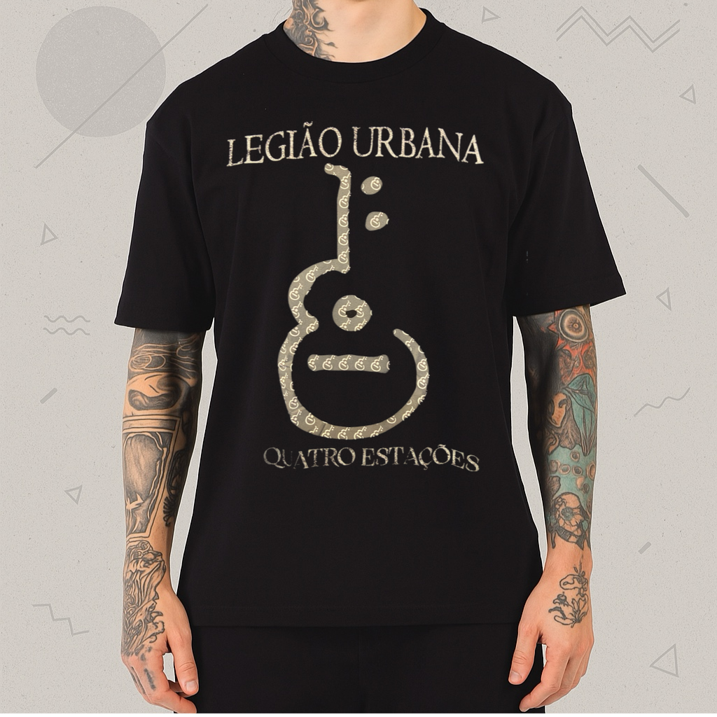 Camiseta Legião Urbana As Quatro Estações