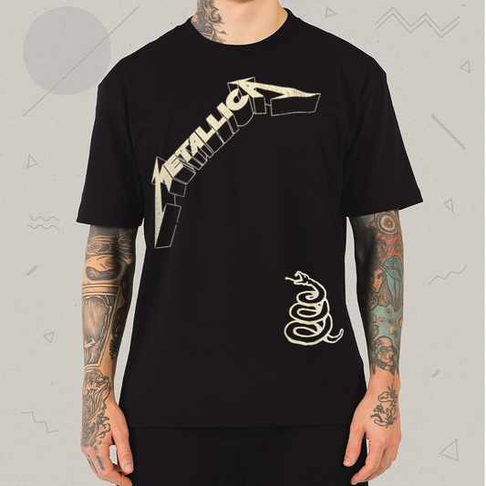 Camiseta Metallica Black Album