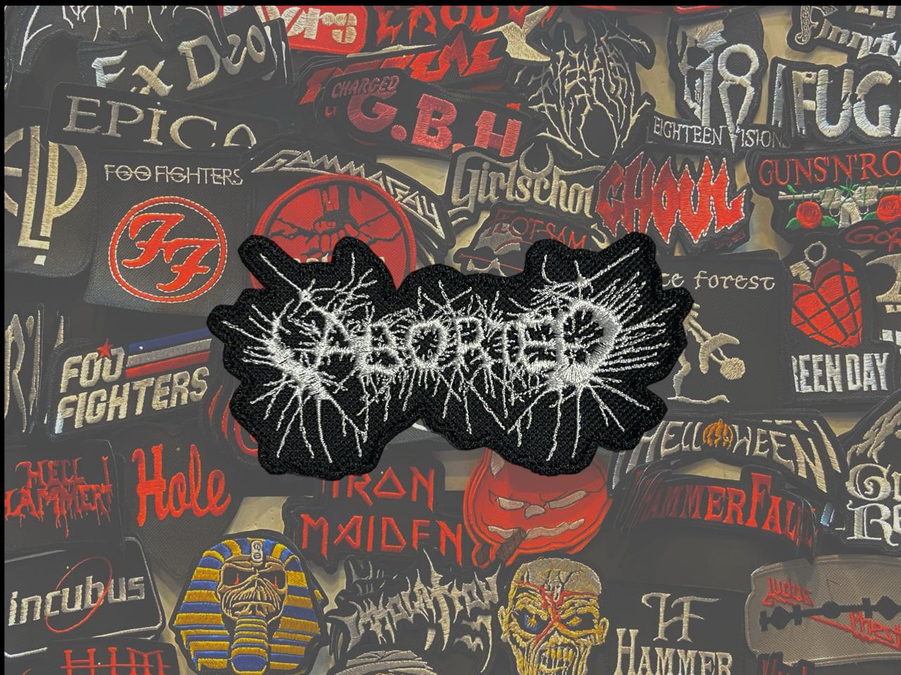 Bordado Termocolante Death Metal