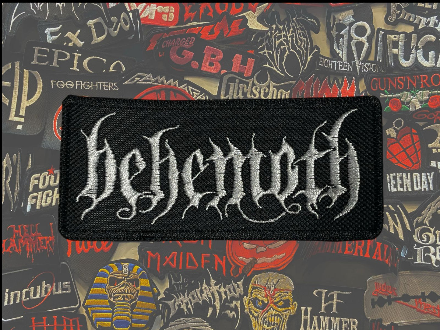 Bordado Termocolante Death Metal