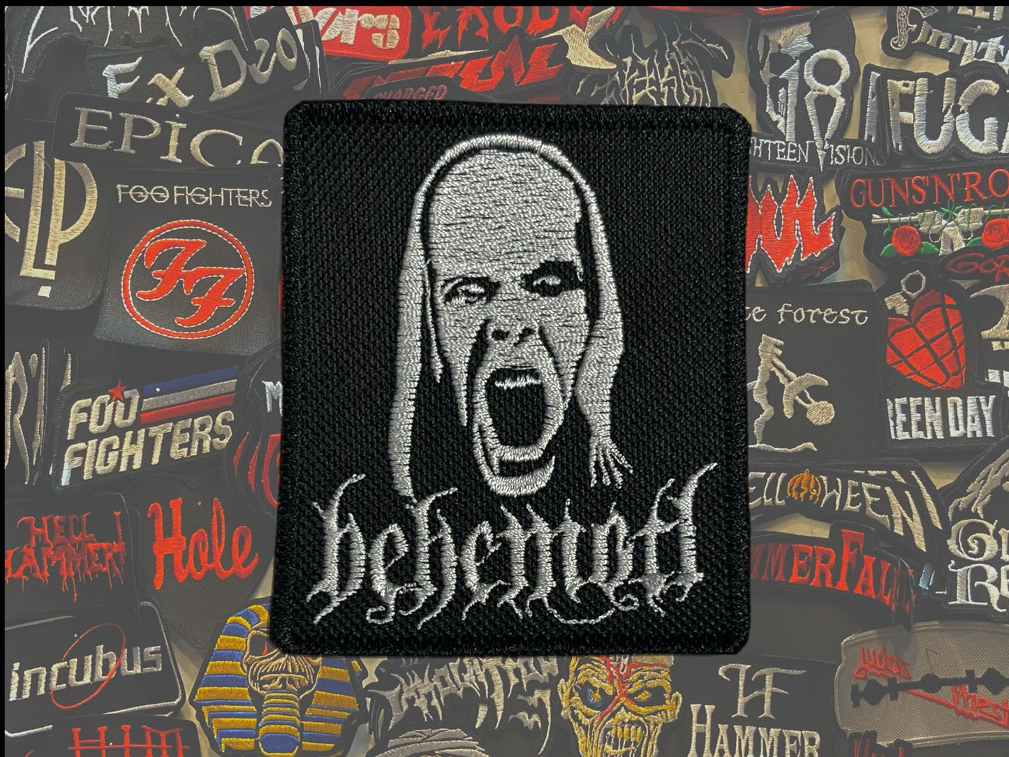 Bordado Termocolante Death Metal