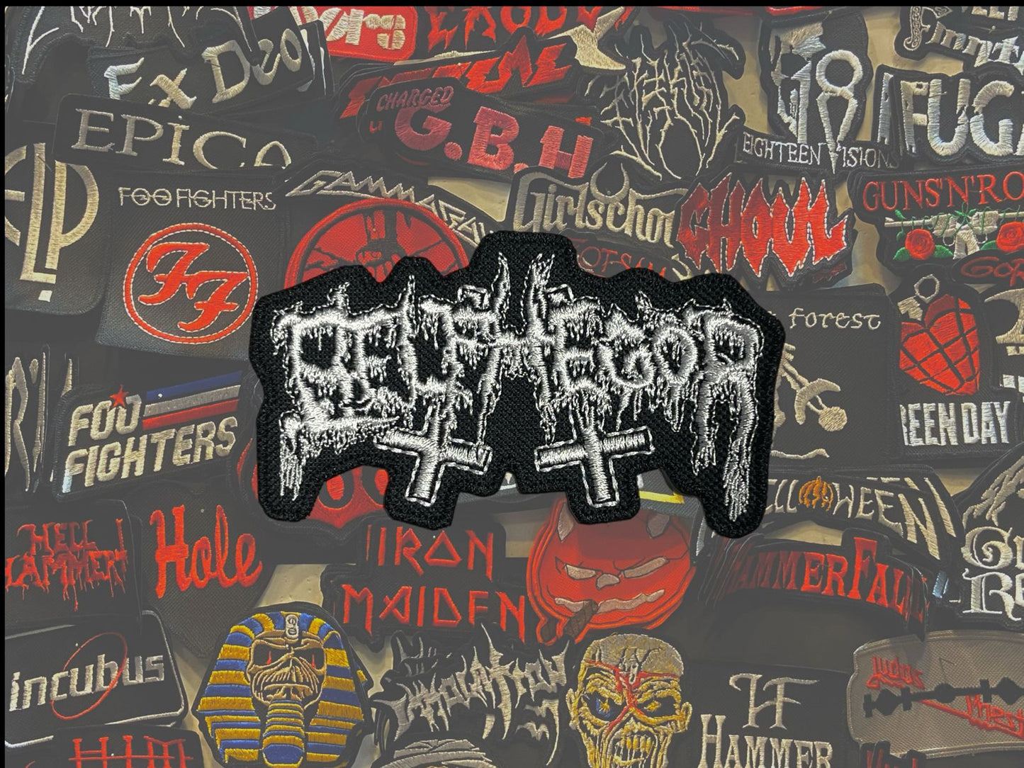 Bordado Termocolante Death Metal