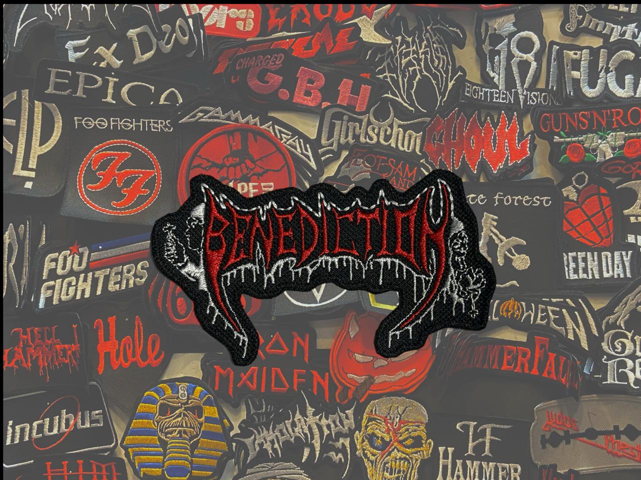 Bordado Termocolante Death Metal