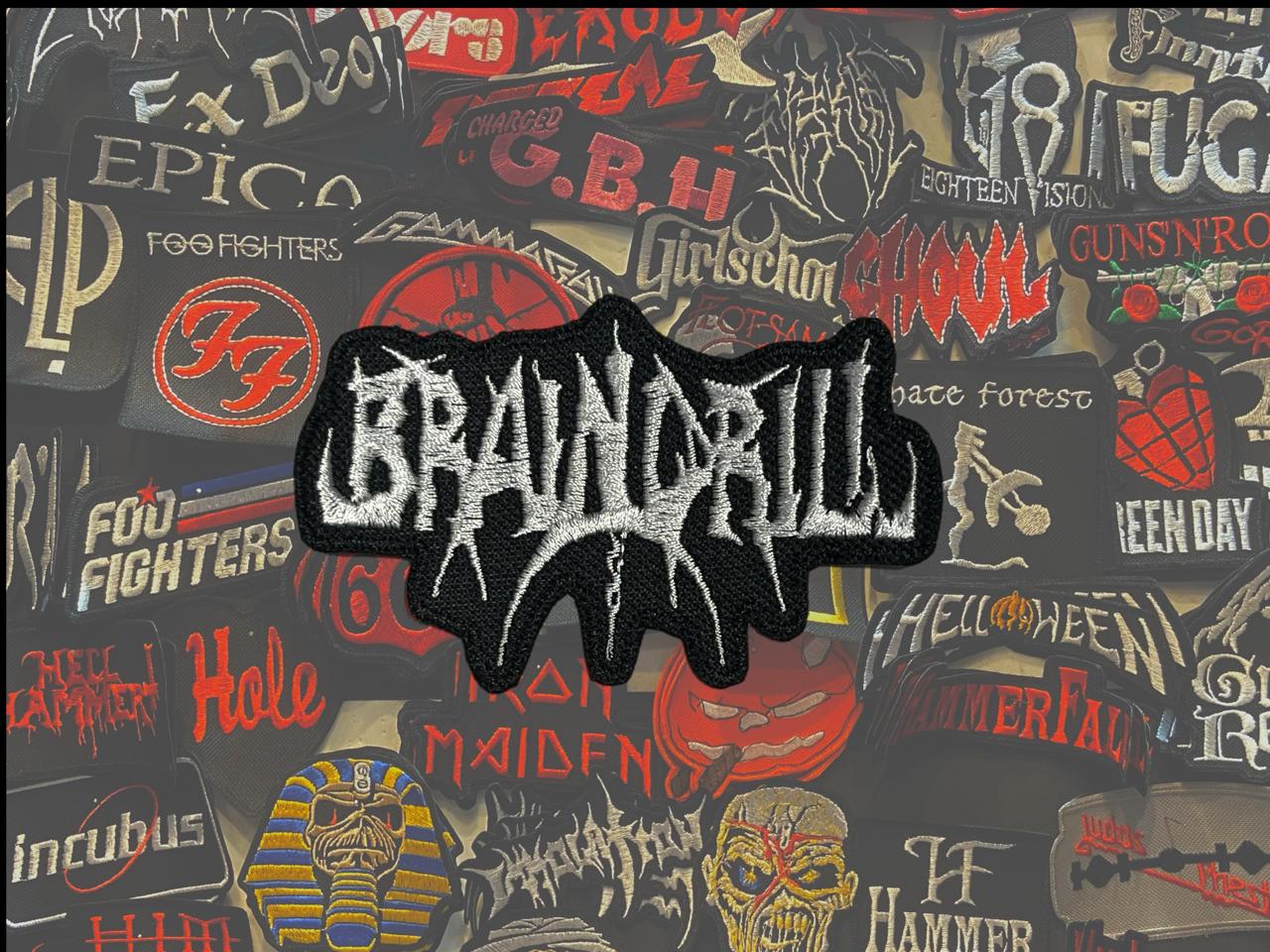 Bordado Termocolante Death Metal