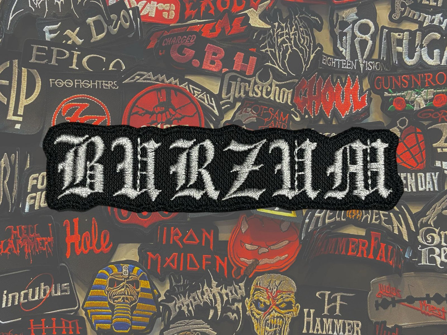 Bordado Termocolante Black Metal