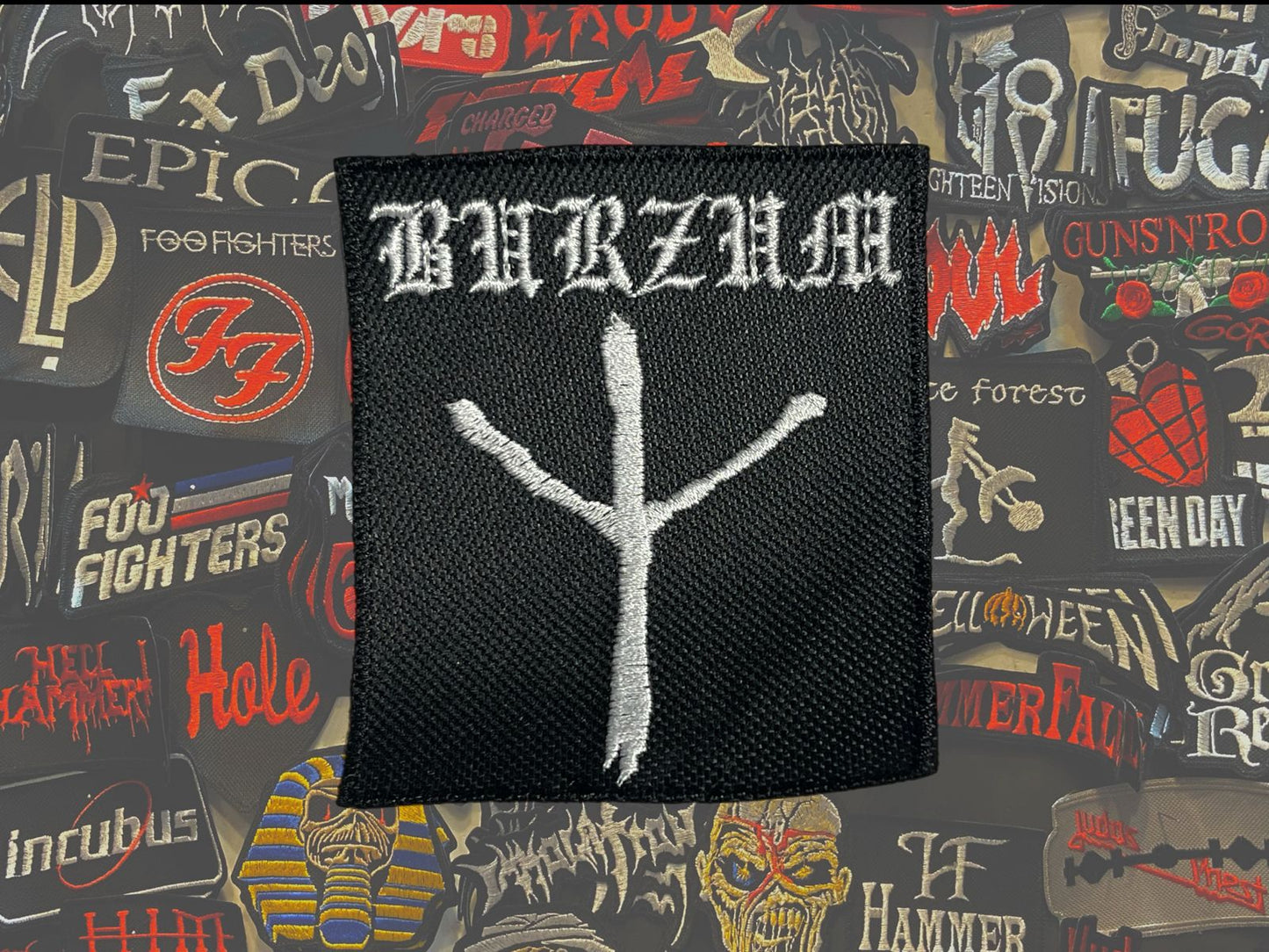 Bordado Termocolante Black Metal
