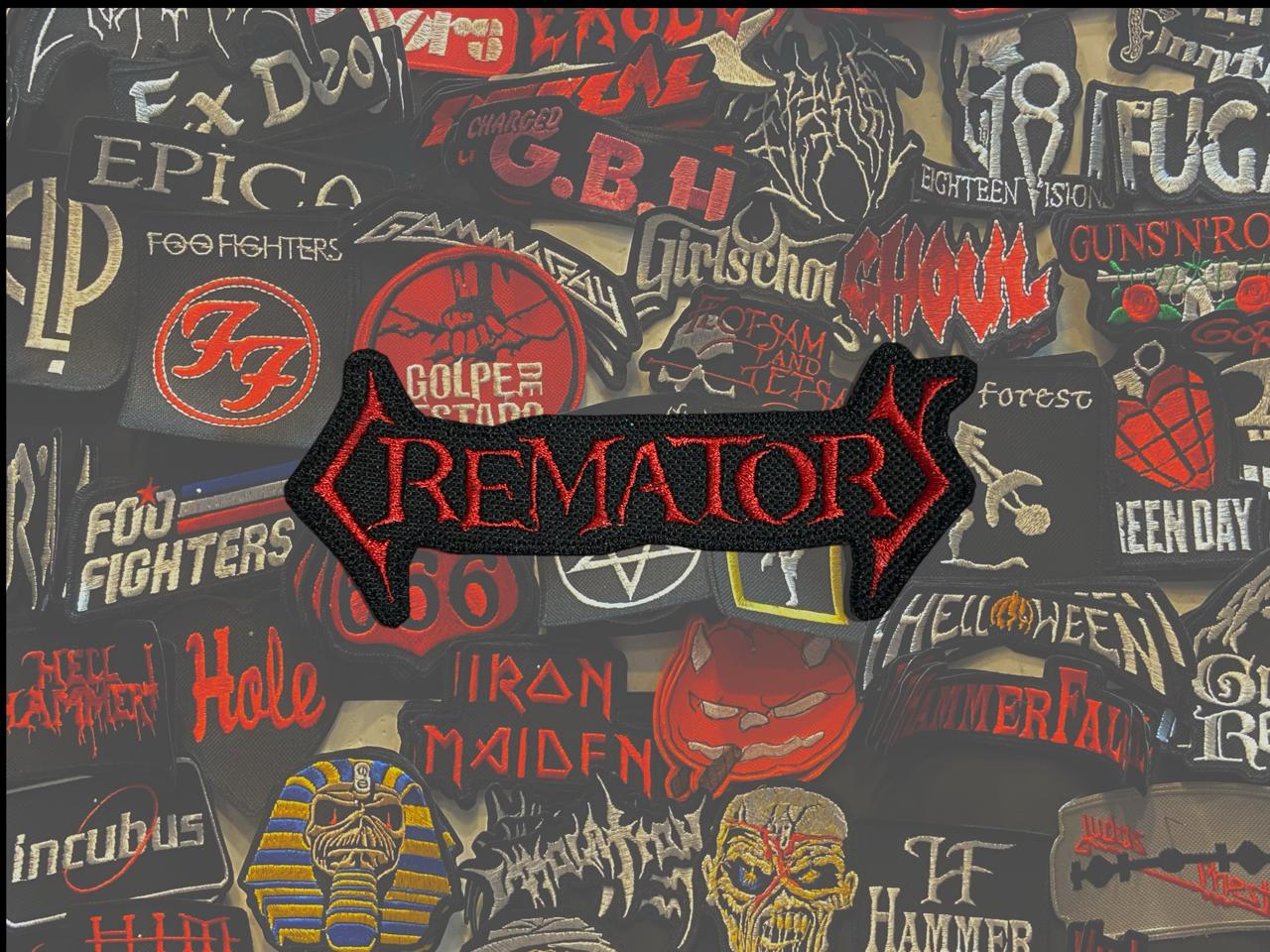 Bordado Termocolante Death Metal
