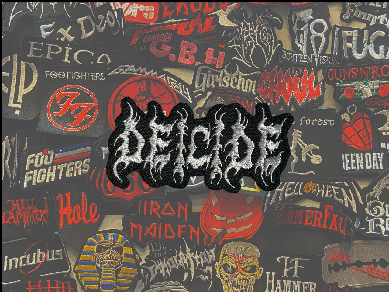 Bordado Termocolante Death Metal
