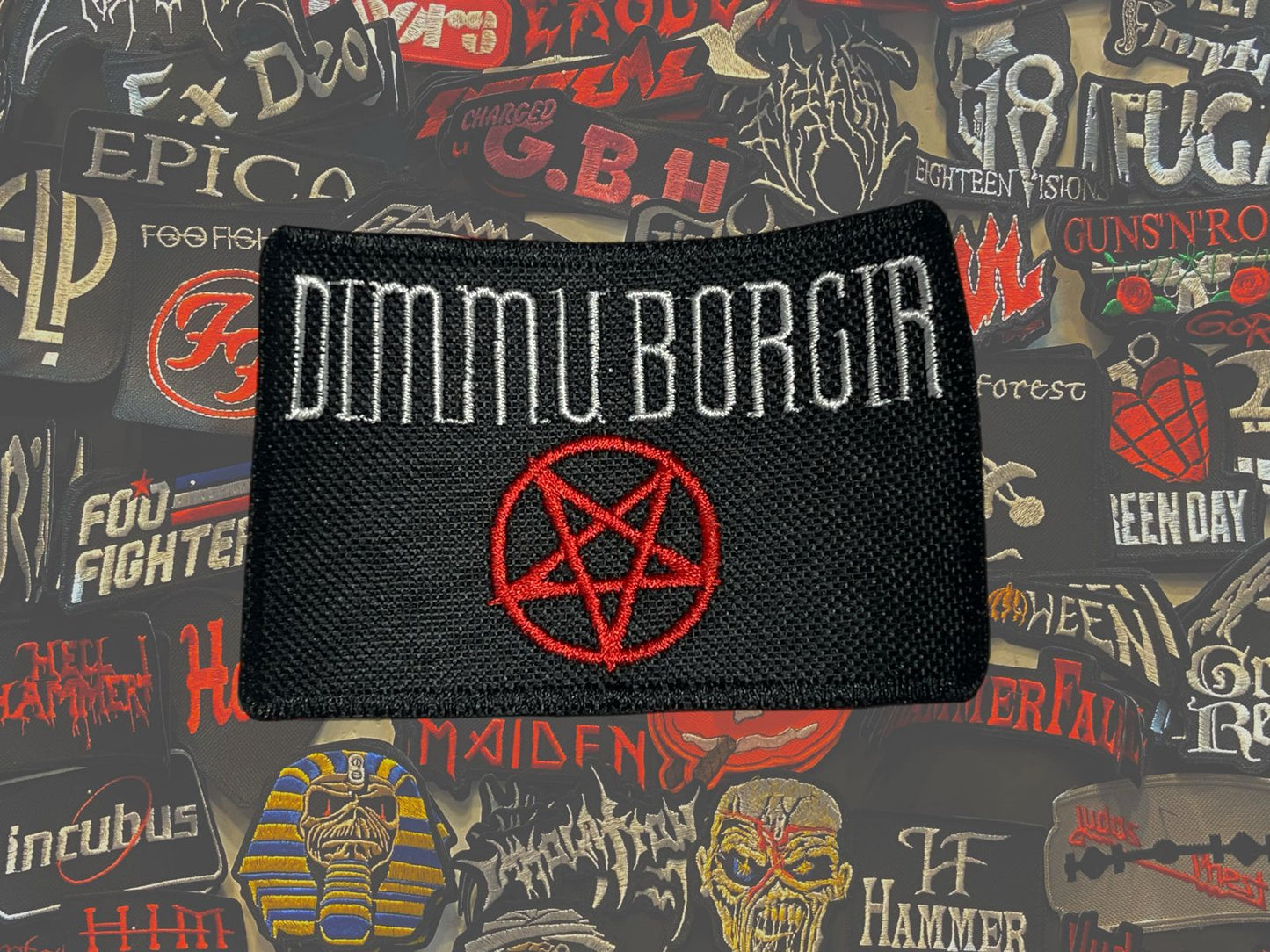 Bordado Termocolante Black Metal