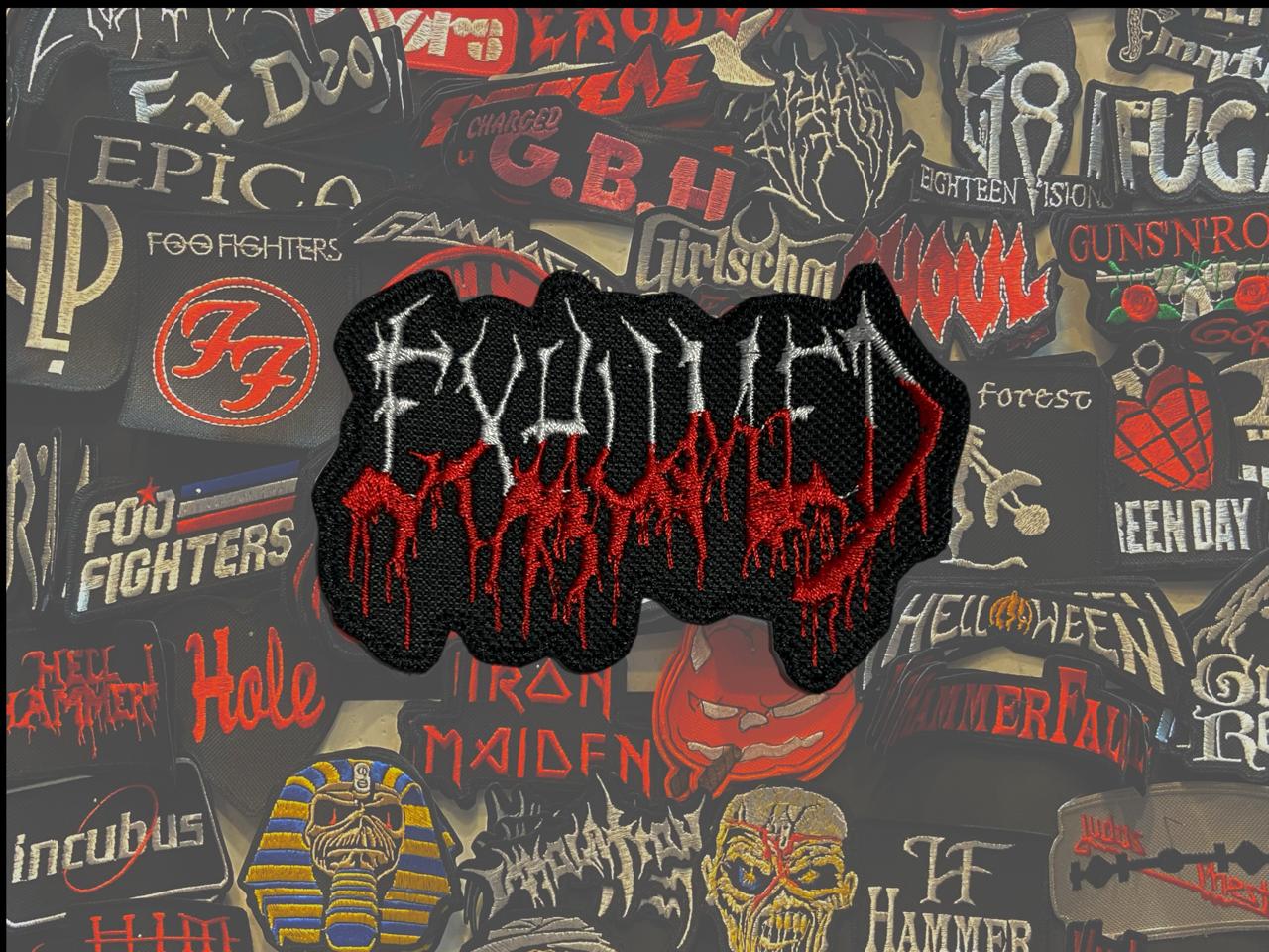 Bordado Termocolante Death Metal