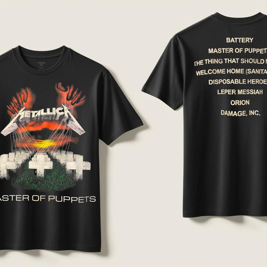 Camiseta Metallica Master of Puppets