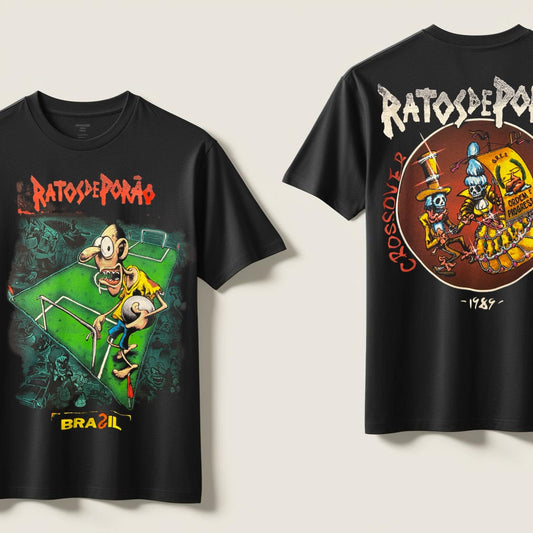 Camiseta Ratos de Porão Brasil