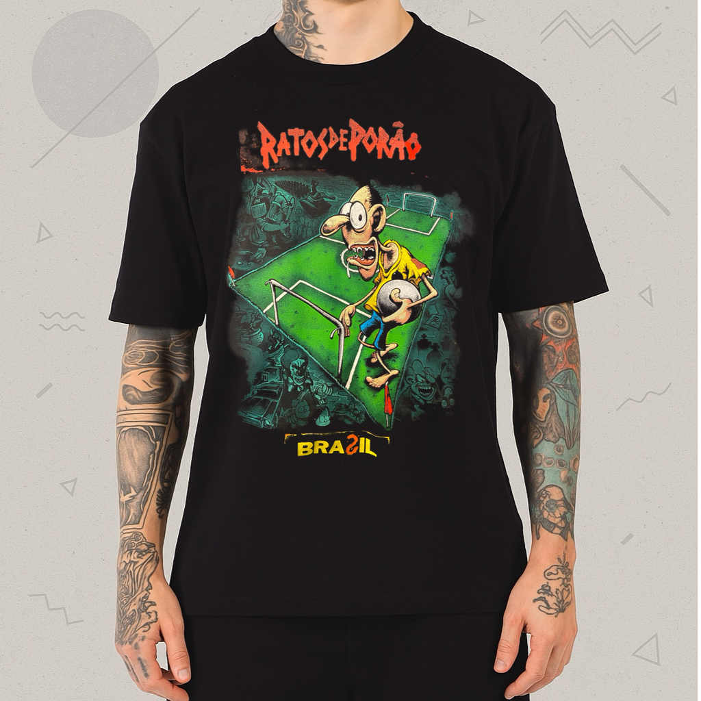 Camiseta Ratos de Porão Brasil