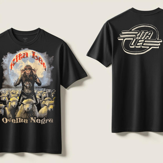 Camiseta Rita Lee Ovelha Negra
