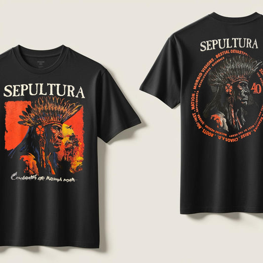 Camiseta Sepultura Celebrating Life