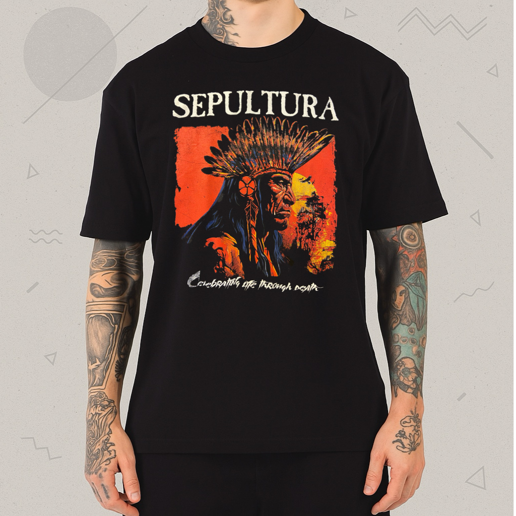 Camiseta Sepultura Celebrating Life