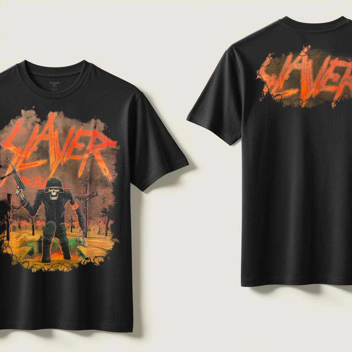 Camiseta Slayer Hail Zombie