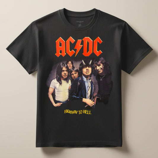 Camiseta ACDC Highway to Hell