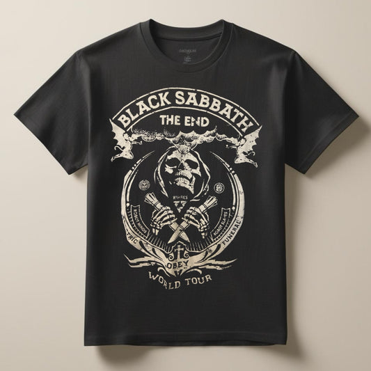 Camiseta Black Sabbath The End