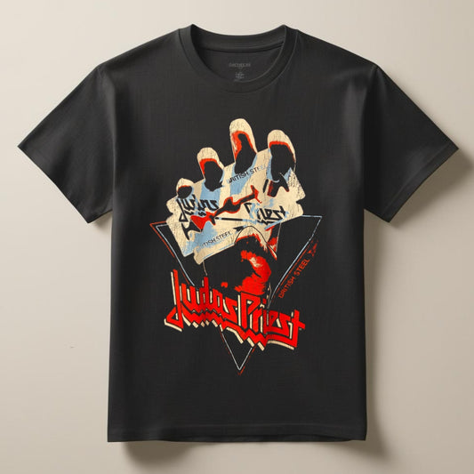 Camiseta Judas Priest British Steel
