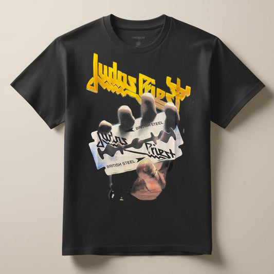 Camiseta Judas Priest British Steel