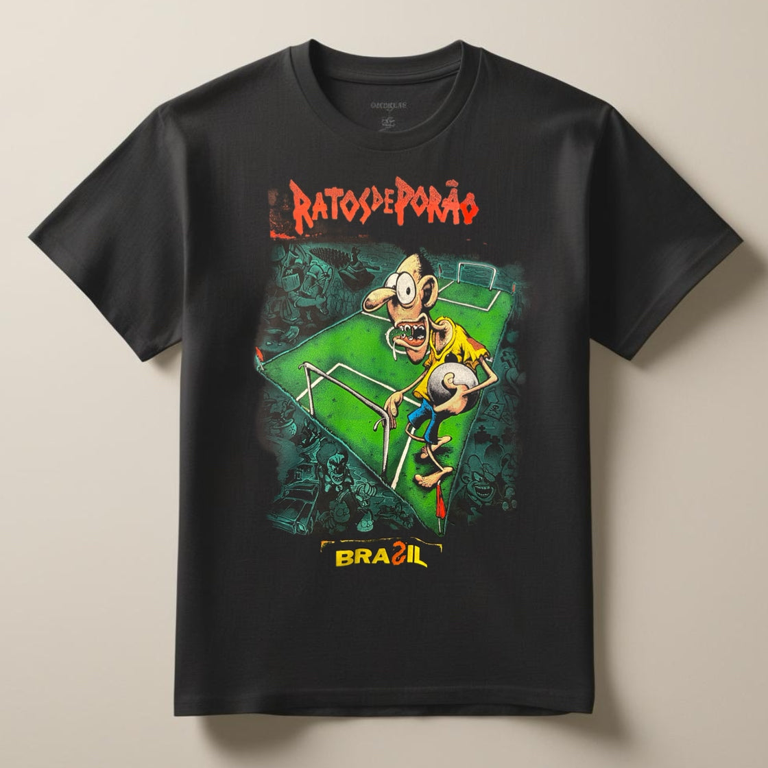 Camiseta Ratos de Porão Brasil