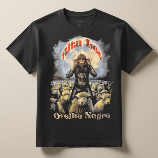 Camiseta Rita Lee Ovelha Negra