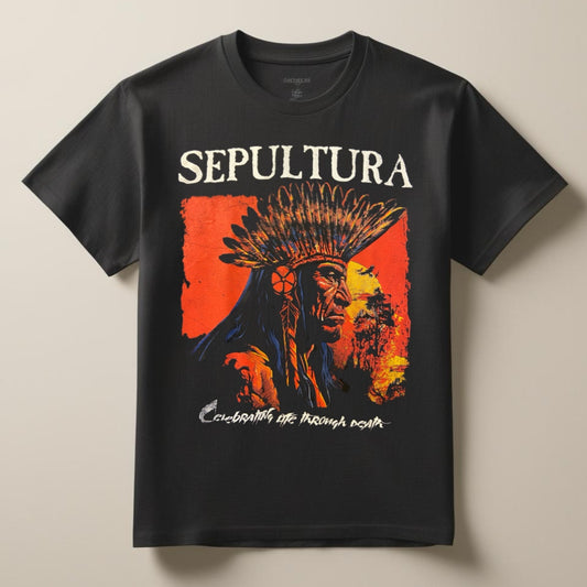 Camiseta Sepultura Celebrating Life