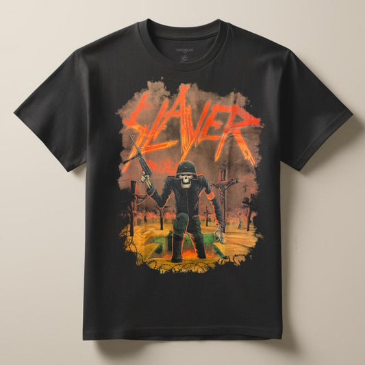 Camiseta Slayer Hail Zombie