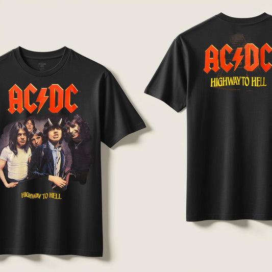 Camiseta ACDC Highway to Hell