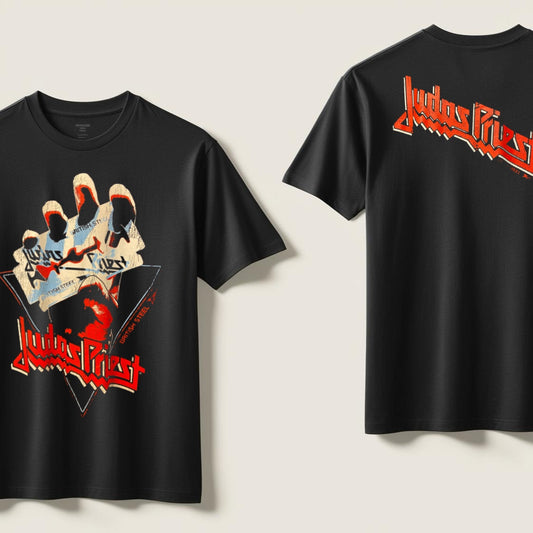 Camiseta Judas Priest British Steel