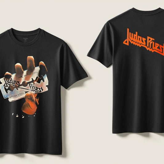 Camiseta Judas Priest British Steel