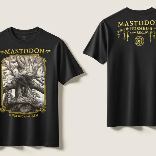 Camiseta Mastodon Hushed And Grim