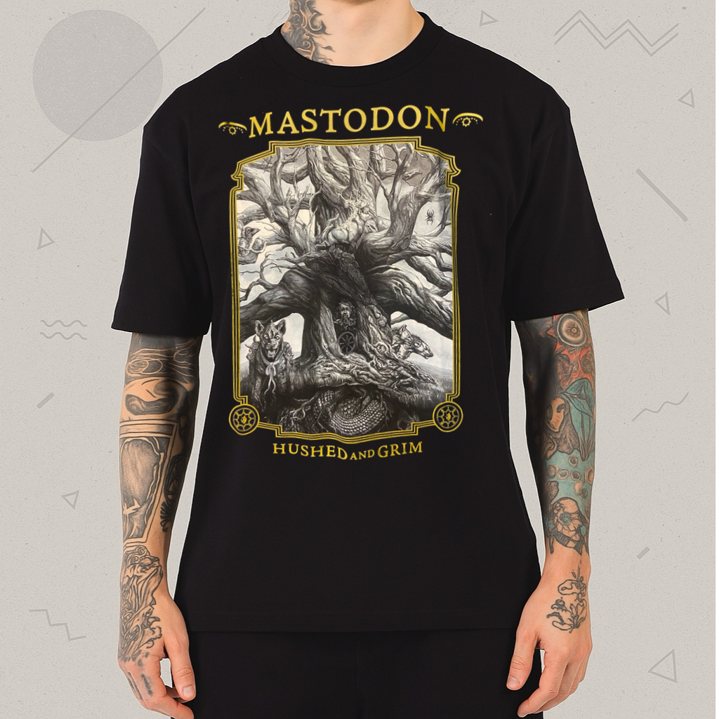 Camiseta Mastodon Hushed And Grim