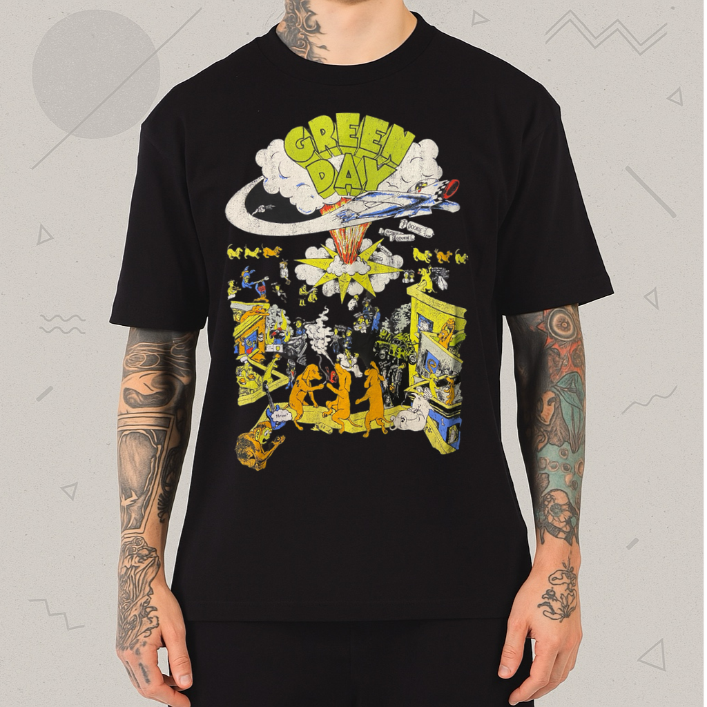 Camiseta Green Day Dookie