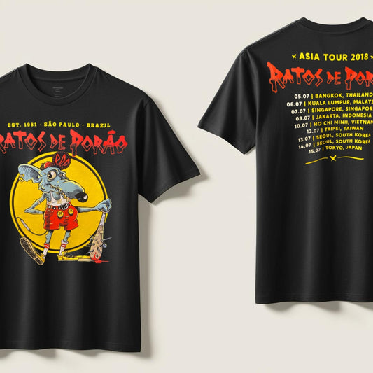 Camiseta Ratos de Porão Mickey